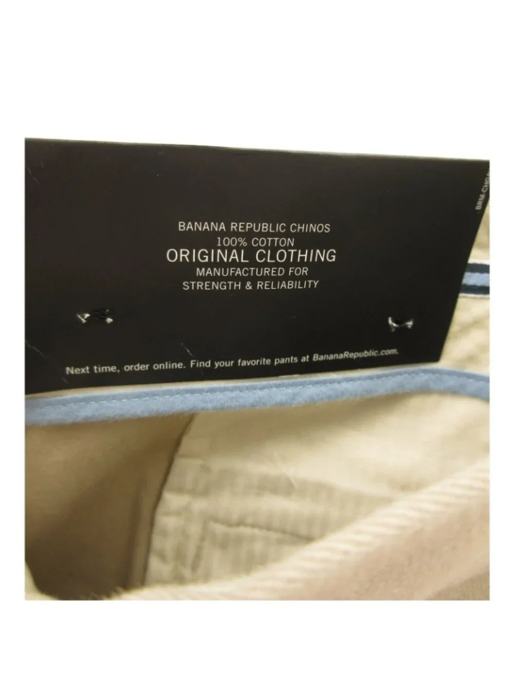 Banana Republic Pants 44X32 Khaki Gavin Chino Straight Loose Y2K NEW